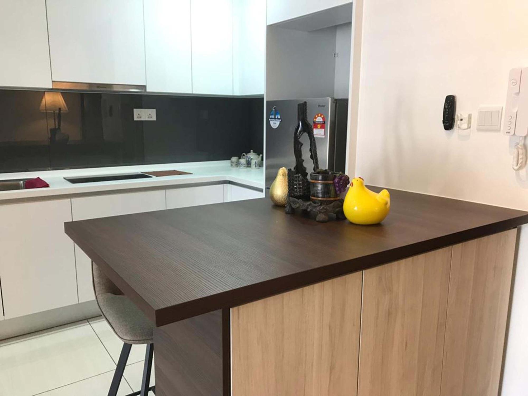 Almas Puteri Harbour Apartment Nusajaya  Bagian luar foto